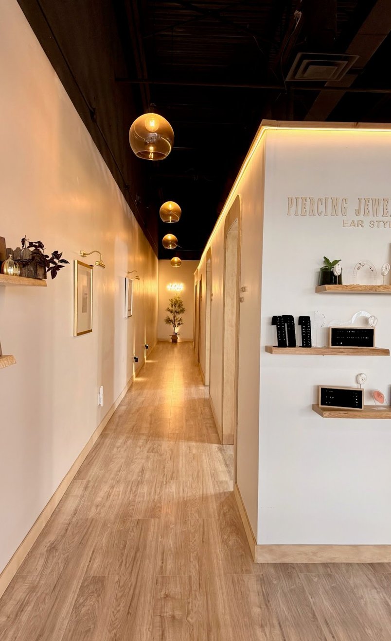 Relaxing massage therapy space at Picosa Ink Beauty Bar